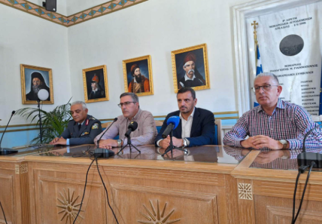 Επίσκεψη του Υφυπουργού Προστασίας του Πολίτη στην Περιφέρεια Πελοποννήσου